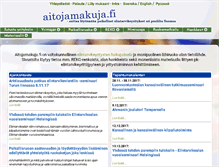Tablet Screenshot of aitojamakuja.fi